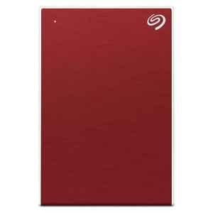 Seagate 2TB USB 3.0 Slim Portable Backup Plus Red External Hard Disk Drive for PC, Laptop & Mac, STHN2000403