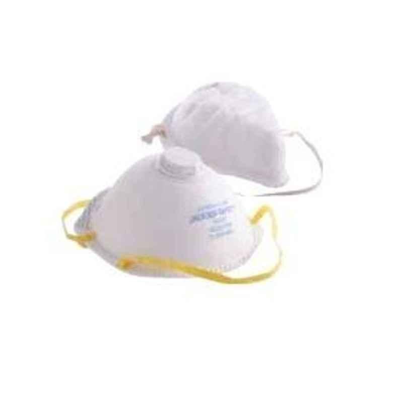 Abdos 10Pcs White Regular N95 Respiratory Mask, U20419
