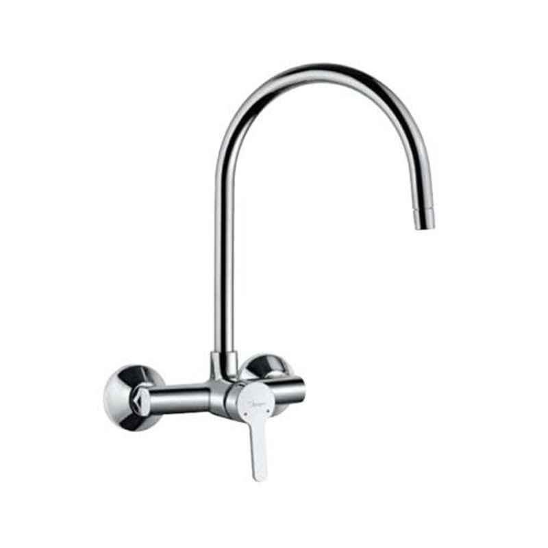 Jaquar Fusion Stainless Steel Single Lever Sink Mixer with Swinging Spout, FUS-SSF-29165
