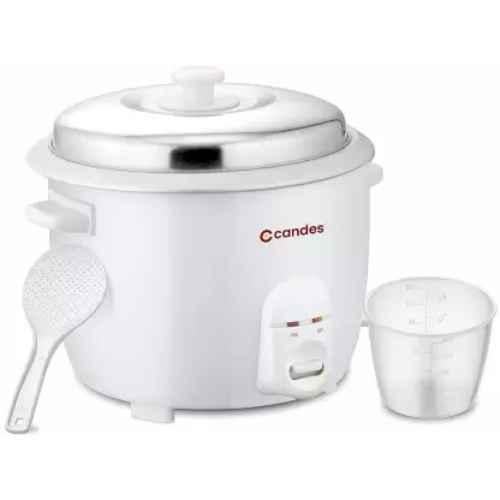 Buy Candes Aroma 1.8L 700W White Easy Cook Electric Rice Cooker,  AROMA1CD-1.8L Online At Price ₹1619