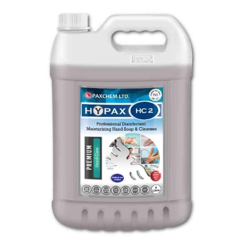 HyPax HC2 Professional Disinfectant Moisturizing Hand Soap & Cleanser, 5L