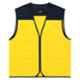 Superb Uniforms Cotton Navy & Yellow Safety Jacket, SUWVJ/NY/01, Size: S