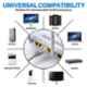 Fedus 100m Grey High Speed RJ45 CAT5 Ethernet Patch Cable with Gold Plated Connector
