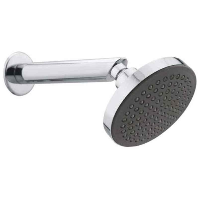 Drizzle Max Plastic Chrome Finish Silver Overhead Shower with 9 inch Long Arm, A5MAXBS
