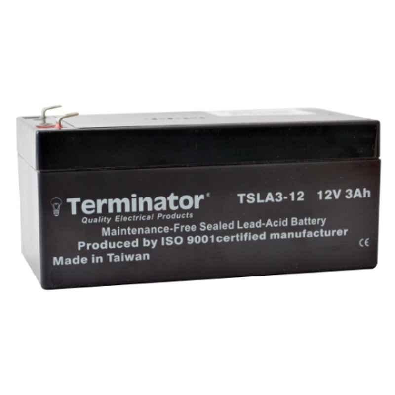 Terminator 3Ah SLA Battery TSLA3-12