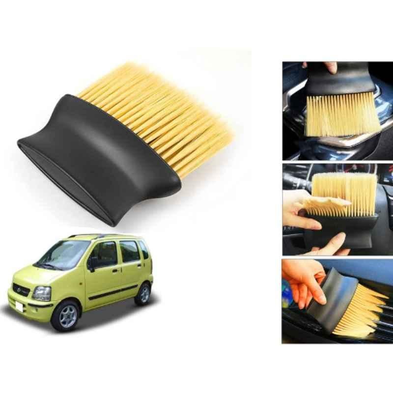 Auto Pearl Nylon Beige Car Dashboard Dust Cleaner Brush for WagonR 2003