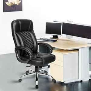 Rose I10 Leatherette Black High Back Executive Chair
