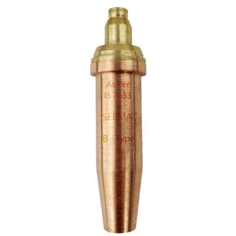 Seema Forged Brass LPG B-Type Cutting Torch Nozzle, SCN-A