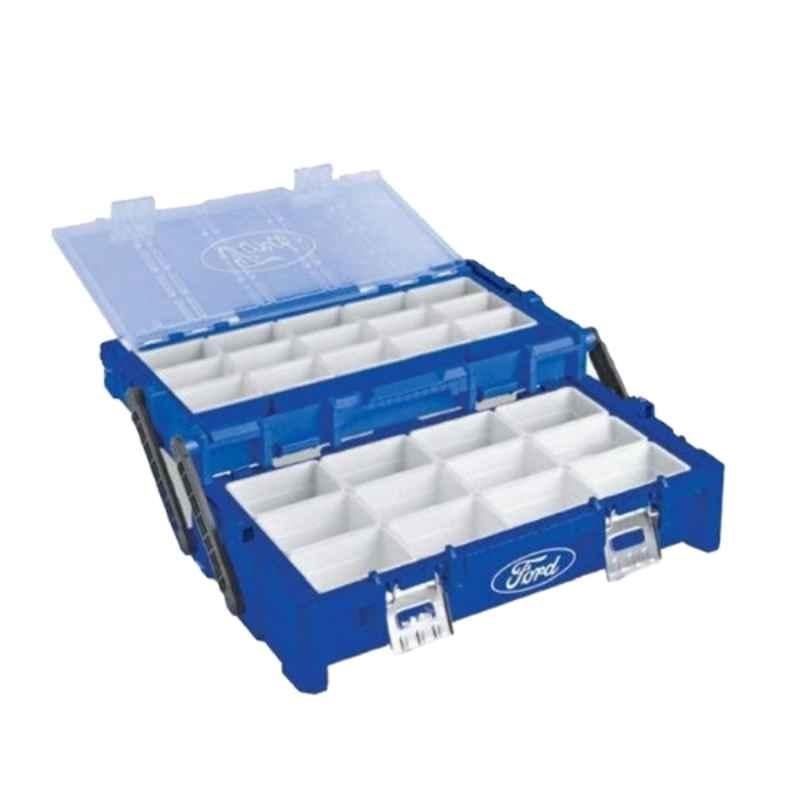 Ford 56.5x30.2x17cm Plastic Blue Tool Box, FHT0318