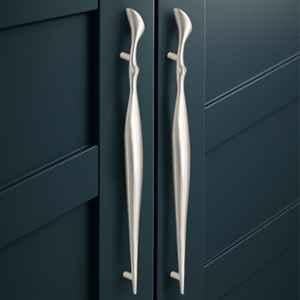 Plantex 288mm Zinc Satin Pull Cabinet Handle for Home & Office, APS-DTC-9136-SATIN-288MM-PK-2 (Pack of 2)