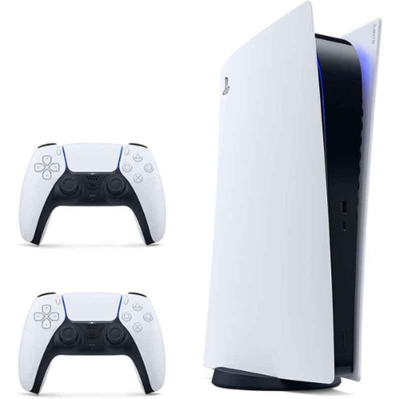 Sony Playstation 5 825GB Digital Edition Console with Extra Dualsense Controller, CFI1016B01
