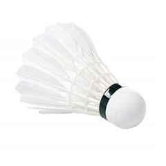 Forgesy Plastic White Badminton Feather Shuttlecock (Pack of 10)