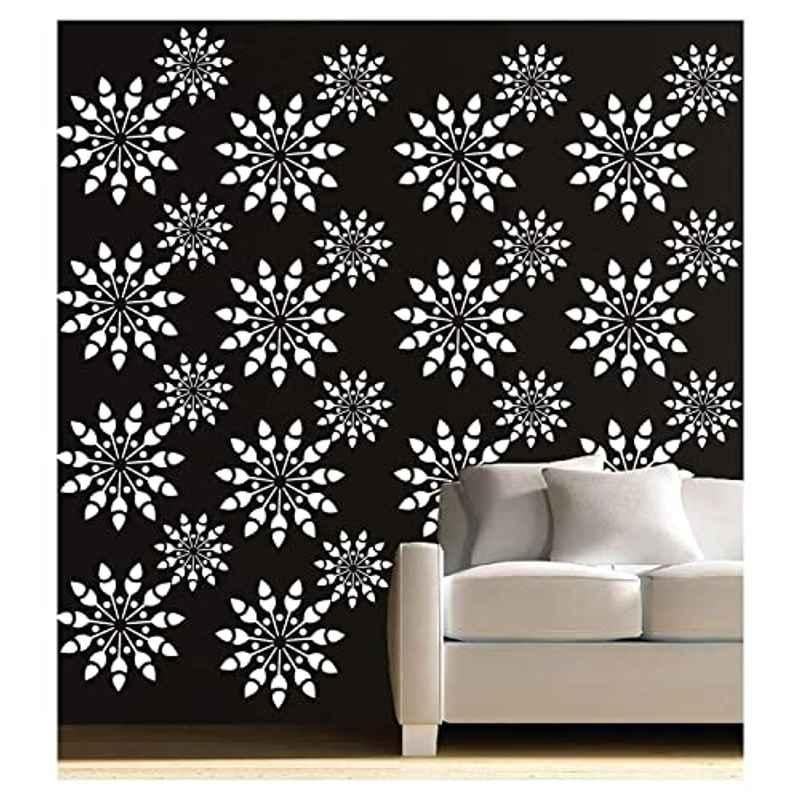 Abstract Wall Mural Stencils for Painting DIY Wall Art Feature Wall –  Modello® Designs