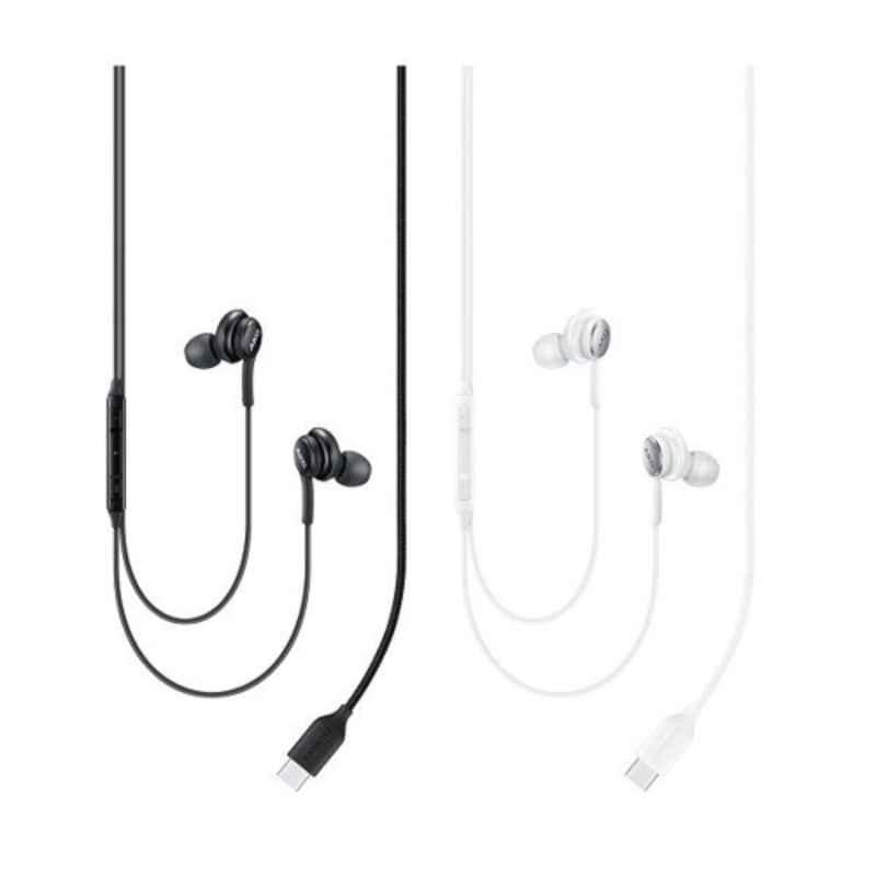 Samsung White In Ear Type C Wired Earphone with Mic, EO-IC100B