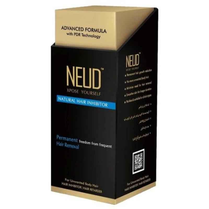 NEUD Natural 80g Unwanted Hair Inhibitor for Unwanted Hair
