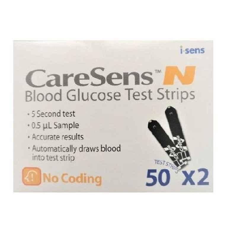 CareSens 100 Glucometer Test Strips, 8809126646312