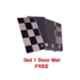 Elegant 5 Pcs Cord Black Carpet Car Mat for Alto K10 Set