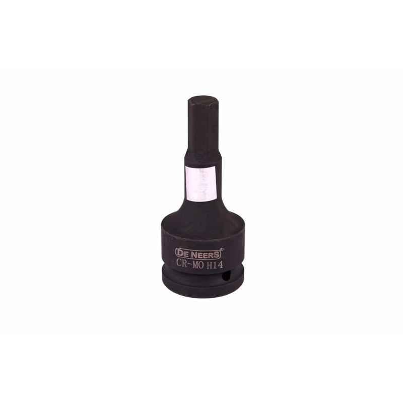 De Neers IMP-C-H32 3/4 inch Square Drive Single Forged Impact Allen Socket, Size: 32 mm