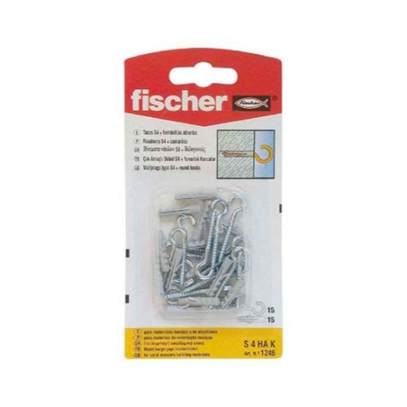 Fischer 14889 20Pcs Silver Hook Set