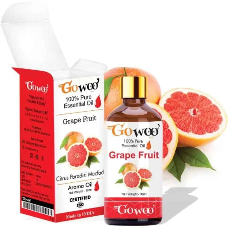GoWoo 10ml Virgin & Undiluted Grapefruit Oil, GoWoo-P-23