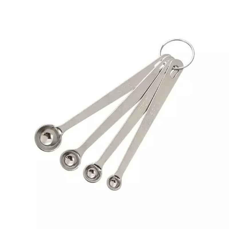 Lab Plus 4 Measuring Spoons Material Stainless Steel, LP-5397