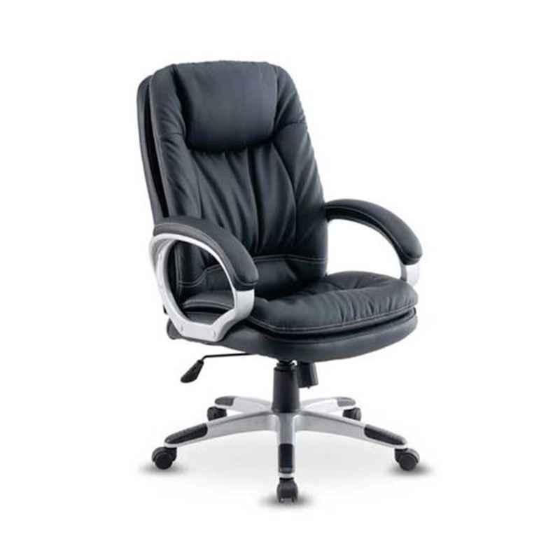 Micasa 65x37x75cm PU Black & White High Back Office Chair, ACA028