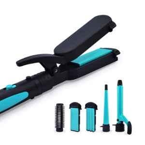 Havells HC4045 Blue & Black 5 in 1 Hair Style Straightener, GHPHHJAKGN00 (Pack of 4)