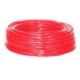 KEI 4 Sqmm Single Core FR Red Copper Unsheathed Flexible Cable, Length: 100 m