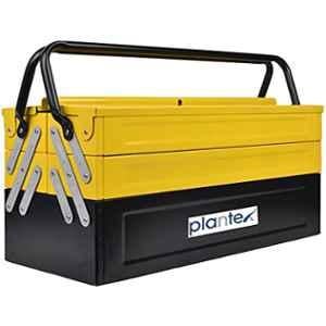 Plantex Metal Yellow & Black High Grade Tool Box for Tools