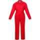 RedStar CPCR-003 240 GSM 900g Red Cotton Safety Coverall, Size: S