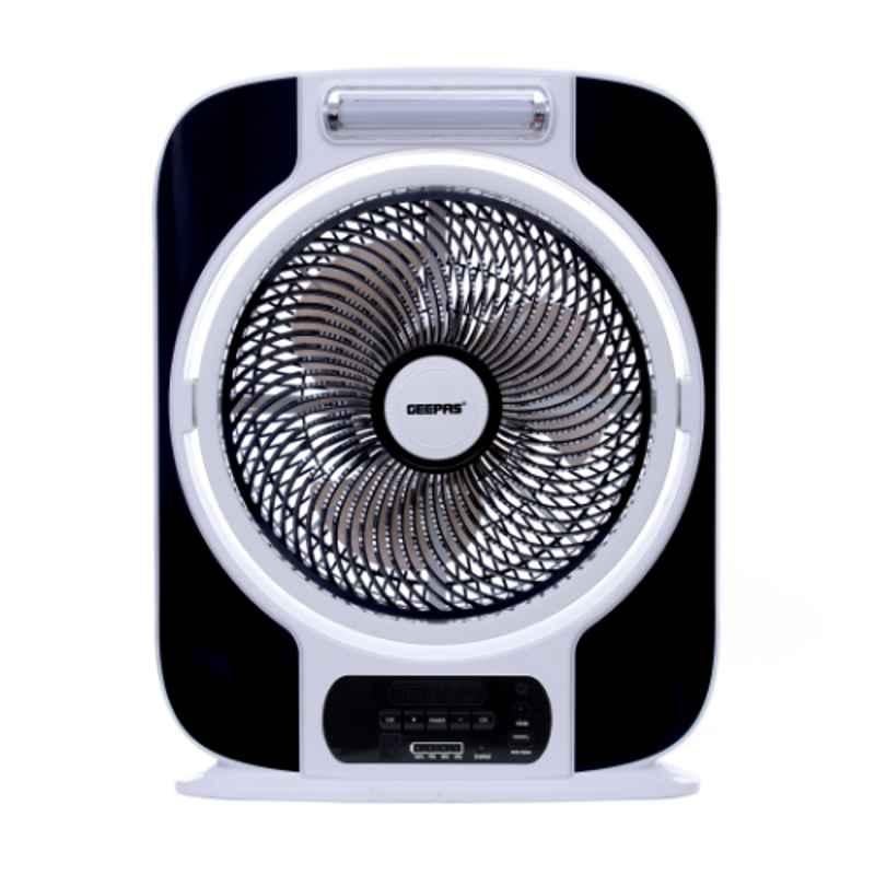 Geepas 40W 12 inch Rechargeable Box Fan, GF989