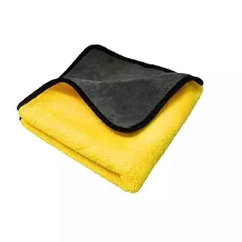 Uno Minda Forever-1004 40x40 Cm Microfibre Cloth Black & Yellow For Universal