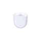 Blume Bubble 5.7 inch Plastic White Hanging Planter, BBS-WT-6 (Pack of 6)