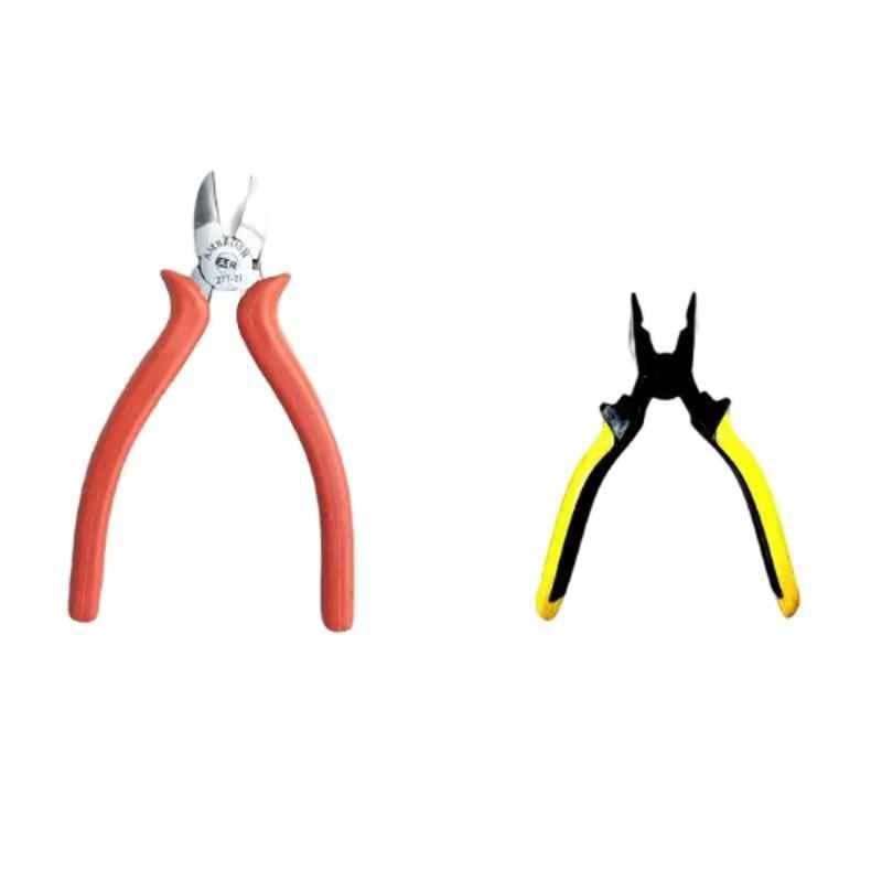 Sky Blue 2 Pcs 7.8 inch Lineman Plier Combo, SBE_PLIER_0465