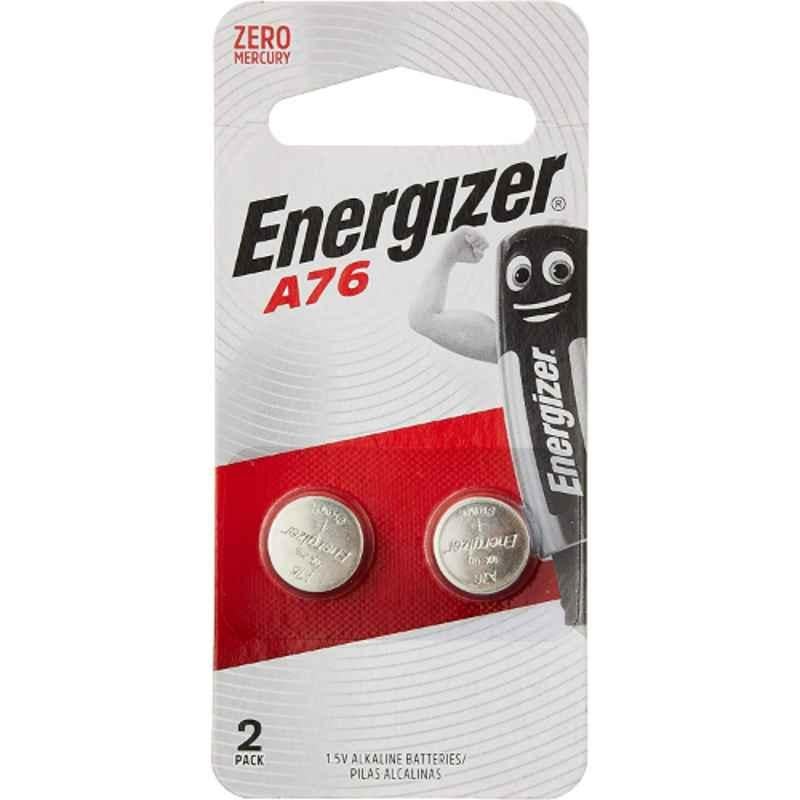 Energizer SBS 1.5V A76 Alkaline Battery, A76BP2 (Pack of 2)