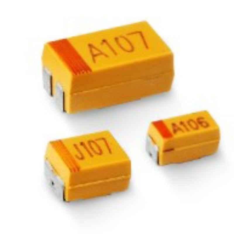 CA45LC107K010R0250 Hongda Capacitors CA45L Series 10V Voltage 100uF Capacitance Tantalum Capacitor