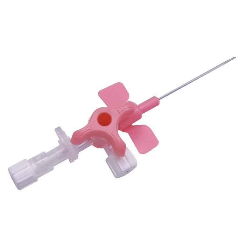 Polymed Polycath I.V Cannula with Integrated 3 Way Stopcock, 10408, Size: 22 G
