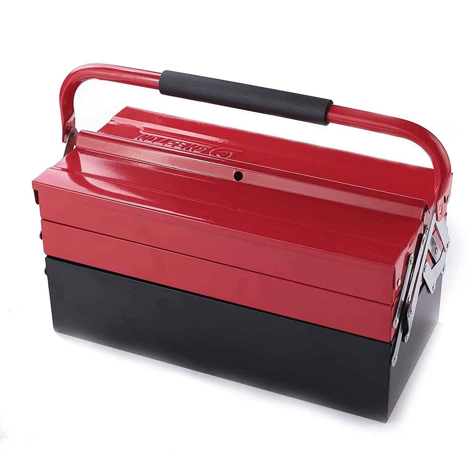 Buy Cheston TB-102-5 Metal 5 Compartment Tool Box for Hand & Power