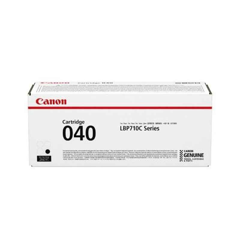 Canon 040-H Black Toner Cartridge, 0460C001AA