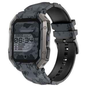 Fire Boltt Cobra 45.2mm Amoled Army Grade Build Smart Watch with Bluetooth Calling & 123 Sports Modes, BSW086