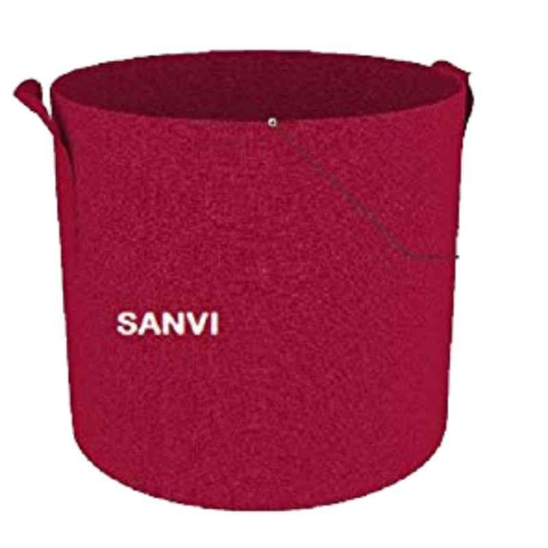 Sanvi 12x12 inch Non-Woven Fabric Plant Grow Bag for Terrace Garden