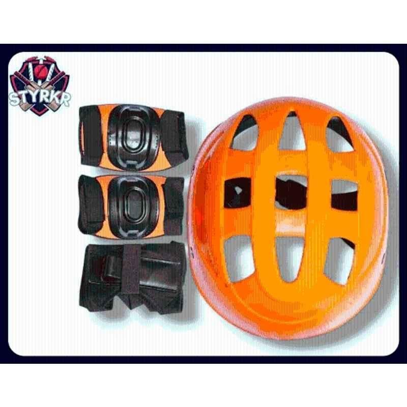 STYRKR Plastic & EVA Foam Multicolour Skating Guard, protective Skating Guard Kit Skate, Protection Set-125 Skating Kit