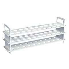 Polylab 31 Places PP 3-Tier Test Tube Stand for 13mm Tube, 77706 (Pack of 2)