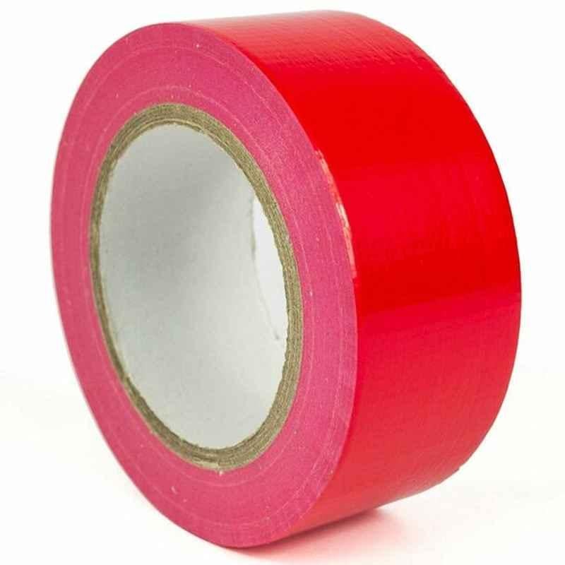 Cloth Tape, 48 mmx25 m, Polyethylene, Red