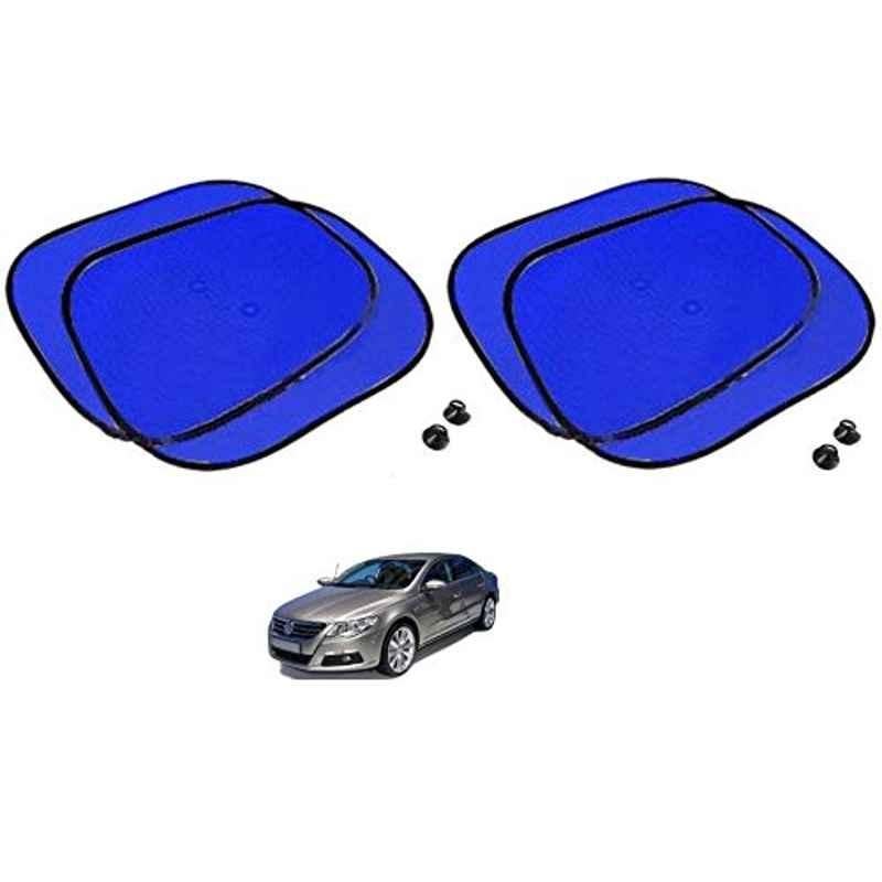 Kozdiko 4 Pcs Blue Chipkoo Car Window Sunshade Curtain Set for Volkswagen Passat, koz_82938