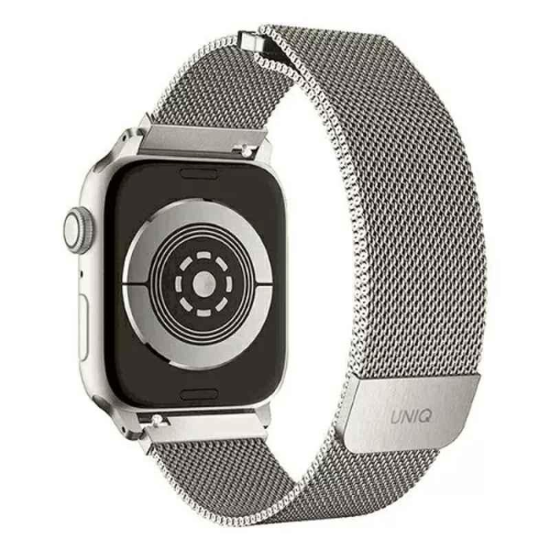 Uniq Dante Mesh Steel Starlight Magnetic Clasp Strap for Apple Watch 41, 40 & 38mm