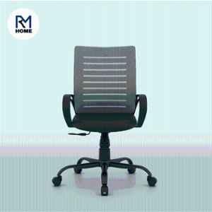 RM HOME Tivra Breathable Mesh Medium Back Grey Executive Chair (Pack of 2)