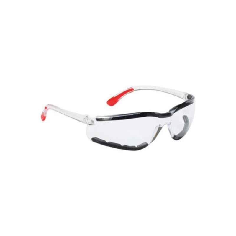 Vaultex Clear & Red Free Size Specter Safety Goggles, VAUL-M091