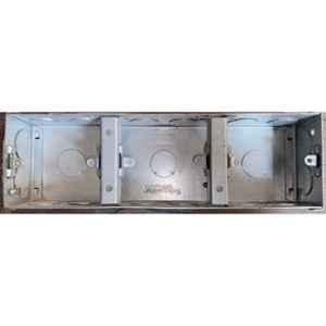 Schneider Electric 6 Module 1mm Metal Mounting Box, MM1103