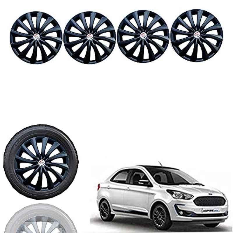 Auto Pearl 14 inch ABS Black Car Wheel Cover for Figo Aspire 2019